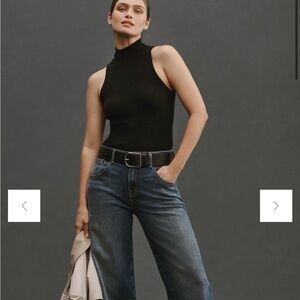 NWT REFORMATION FARRAH CASHMERE TURTLENECK TANK in Size S